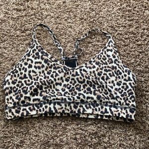 Zyia LNT leopard sports bra